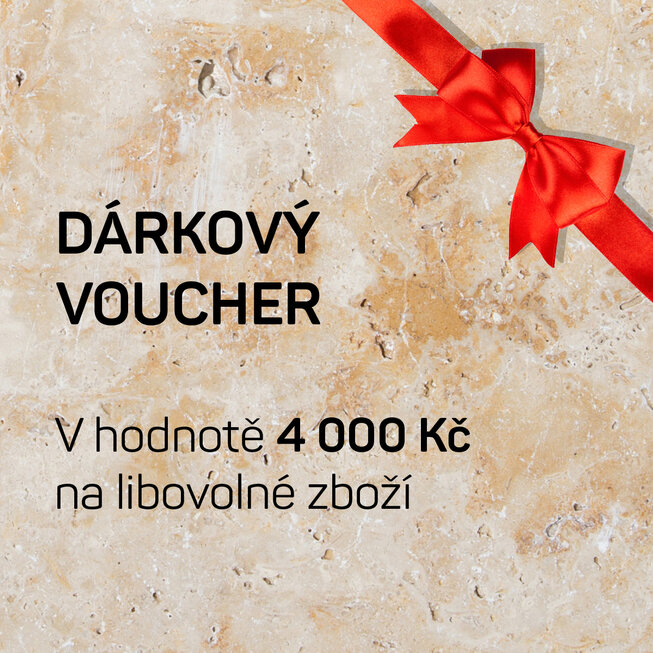 Dárkový poukaz v hodnotě 4 000 Kč