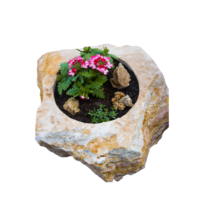 Kamenný květináč
